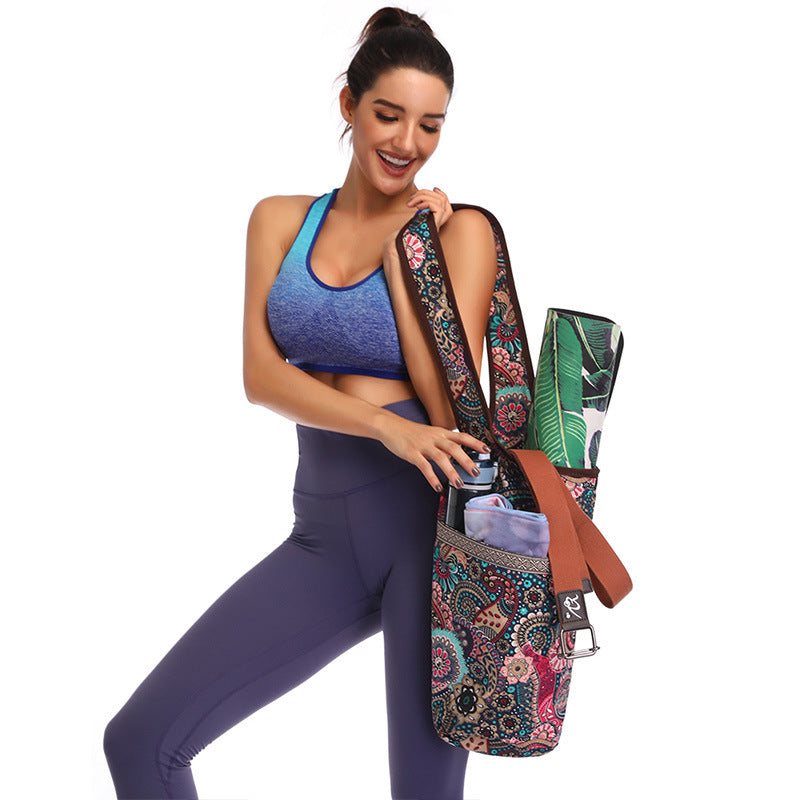 Printed Yoga Mat Bag