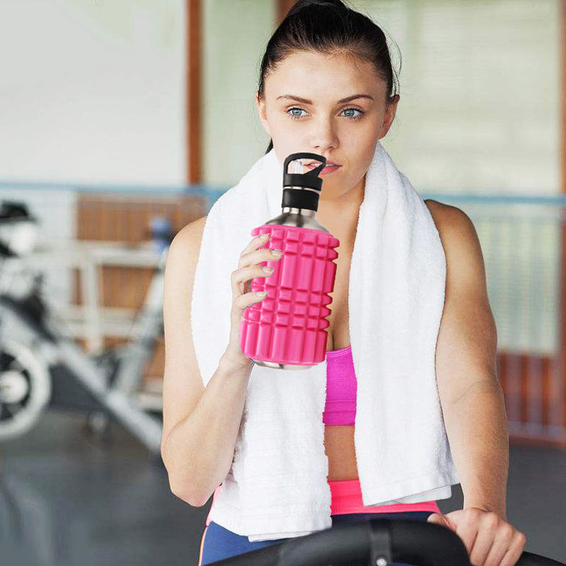 Multi-function Water Bottle + Foam Roller